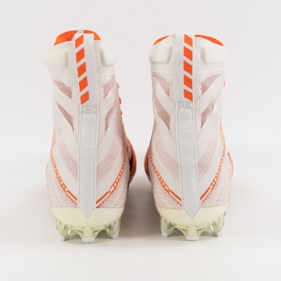 Nike Vapor Untouchable 3 Elite Flyknit Orange White AO3006-118 Football Cleats main image 7